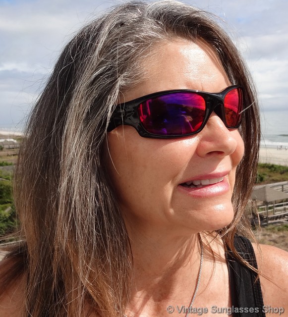 Oakley red iridium polarized lens on sale